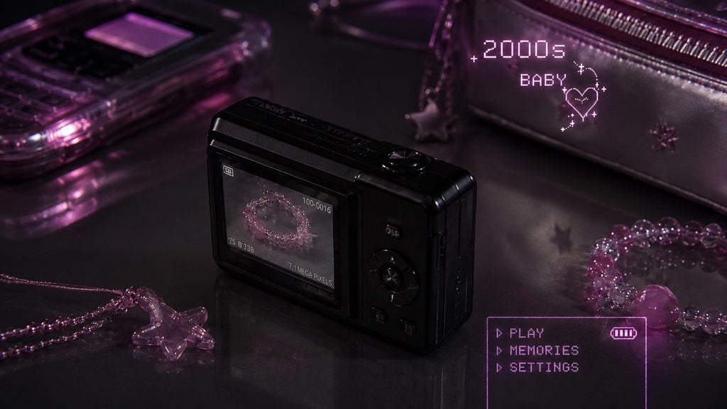 digital camera y2k black